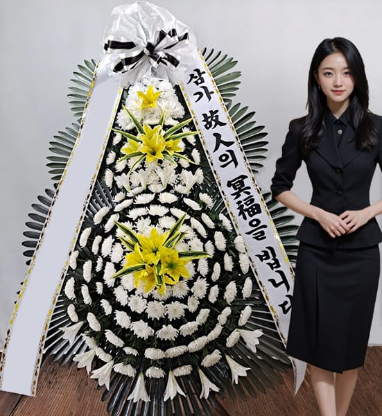 분당차병원 장례식장 특대형 화환
